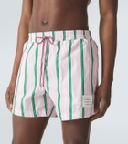 Thom Browne Striped swim trunks