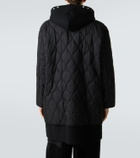 Comme des Garçons Homme Quilted wool duffel coat