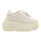 Casadei Milk Leather Nexus Sneakers