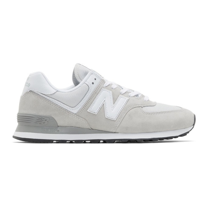 Photo: New Balance Taupe 574 Core Sneakers