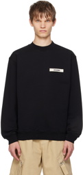 JACQUEMUS Black Les Classiques 'Le sweatshirt Gros Grain' Sweatshirt