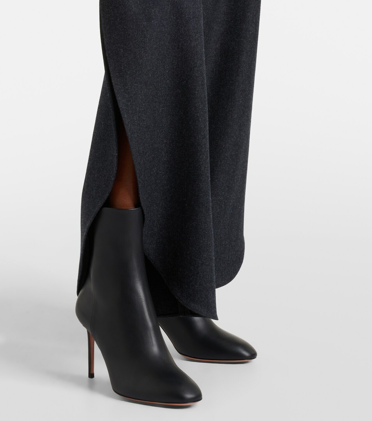 Aquazzura Sellier 85 leather ankle boots