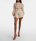 Zimmermann Halliday floral cotton blouse