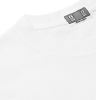 Cav Empt - Printed Panelled Cotton-Jersey T-Shirt - White