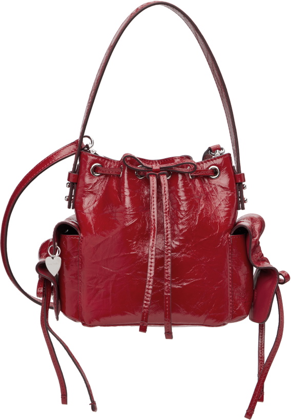 Photo: Acne Studios Red Multipocket Mini Bucket Bag