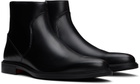 Hugo Black Leather Chelsea Boots