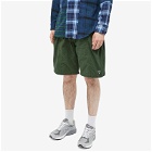 South2 West8 Men's Belted C.S. Nylon Shorts in Green