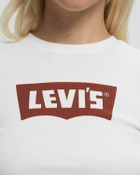 Levis GR ESSENTIAL SPORTY TEE White Womens Shortsleefe
