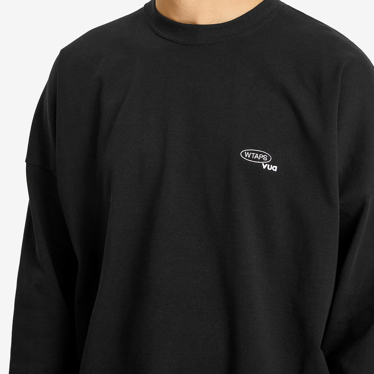 WTAPS Men's Scab Long Sleeve T-Shirt in Black WTAPS