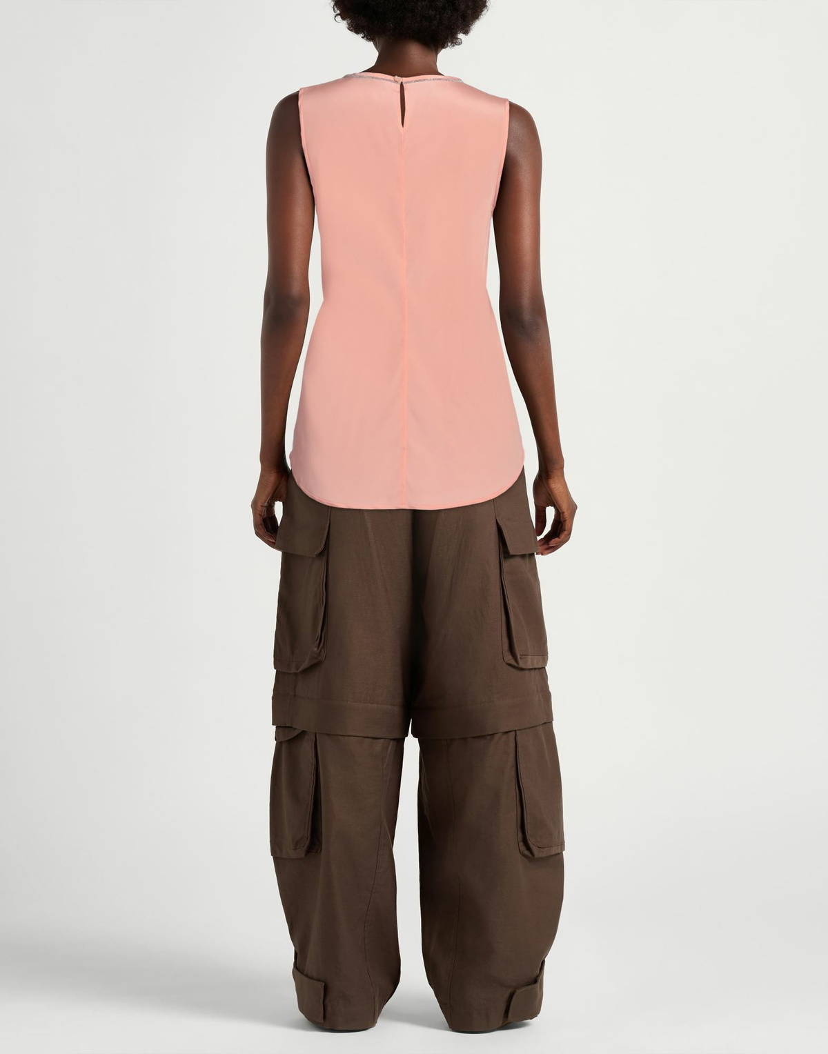 Peserico Womens Top in Salmon pink