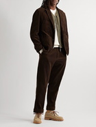 Engineered Garments - Andover Cotton-Corduroy Trousers - Brown