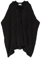 Lisa Marie Fernandez Hooded Linen-blend Beach Poncho Black