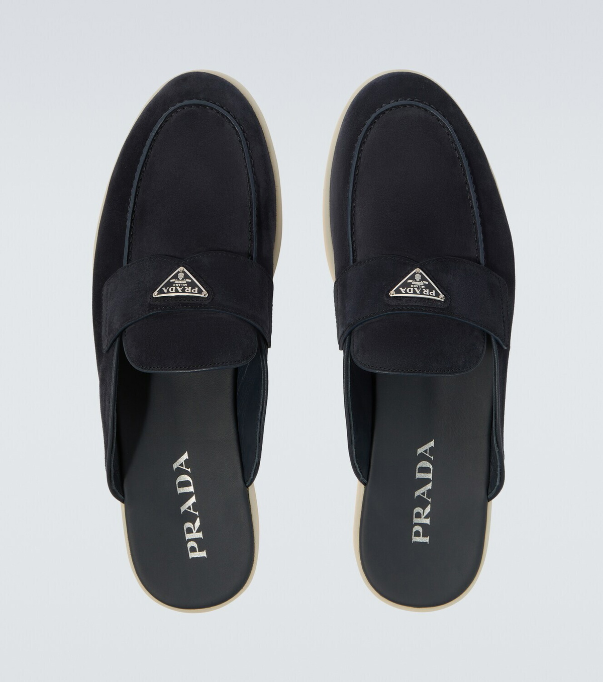 Prada Suede mules