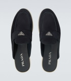 Prada Suede mules
