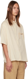 Jacquemus Off-White Le Papier 'La Chemise Cabri' Shirt