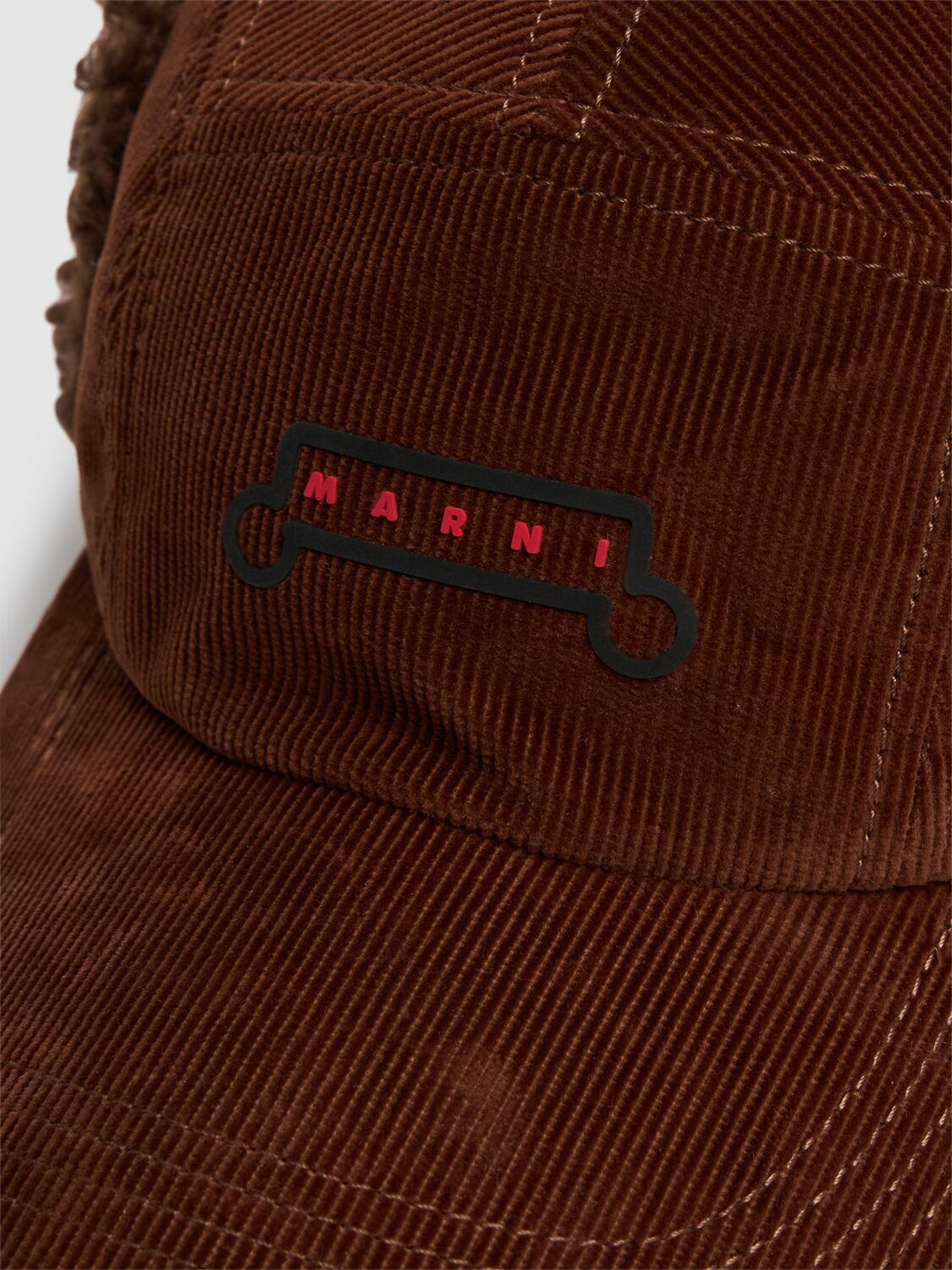 【MARNI】Corduroy Baseball Cap/追跡+関税+全国送料込み MARNI Corduroy Baseball Hat Marni