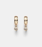 Roxanne First 14kt gold earrings with diamonds