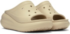 Crocs Off-White Crush Slides
