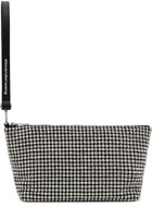 Alexander Wang Silver Heiress Wristlet Pouch