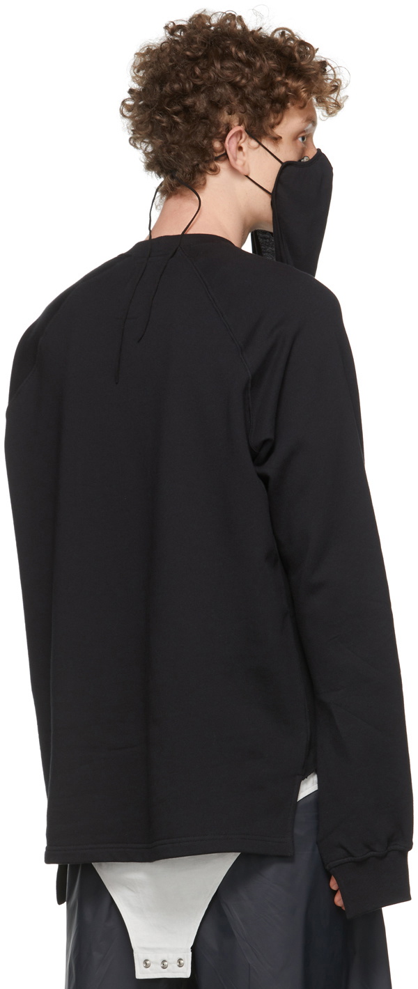 Rick Owens Black Champion Edition Veil Mask Rick Owens
