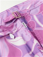 TOM FORD - Slim-Fit Short-Length Floral-Print Swim Shorts - Pink