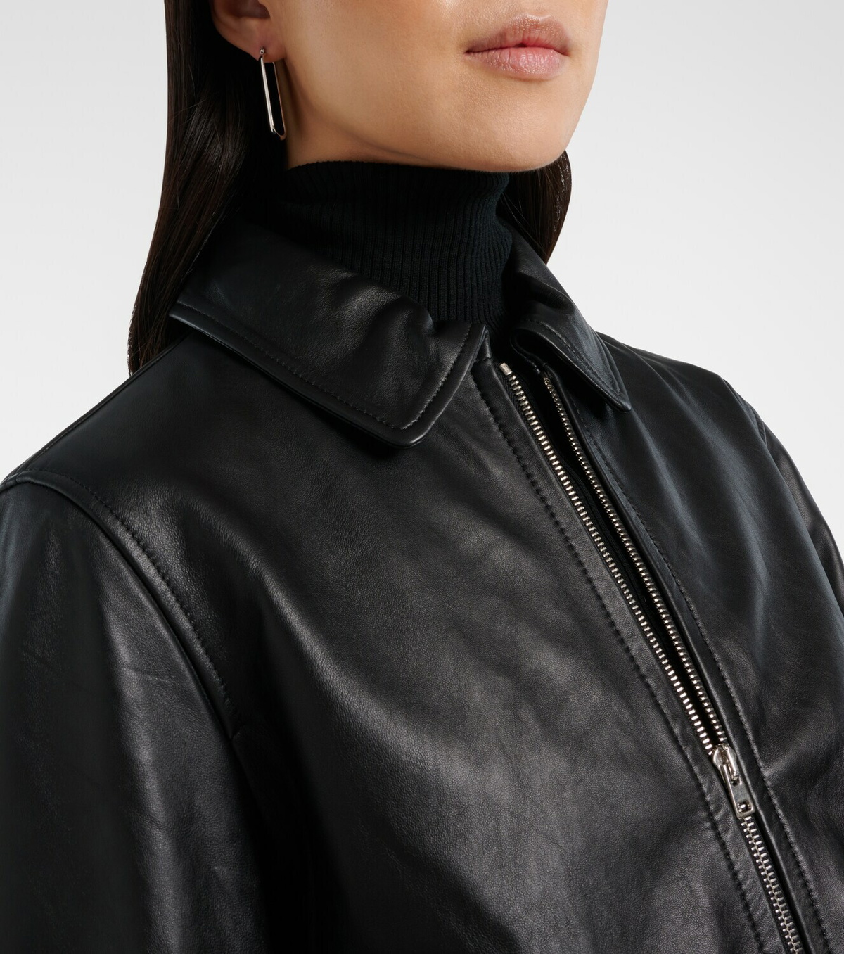 Yves Salomon Leather jacket