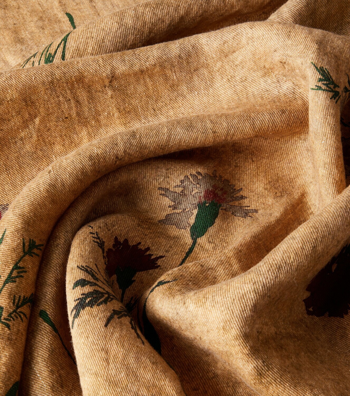 The House of Lyria Firmamento floral linen blanket