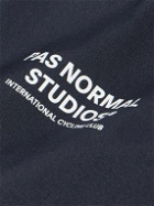Pas Normal Studios - Mechanism Logo-Print Stretch-Shell and Mesh Cycling Gilet - Blue