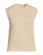 Peserico Womens Sweater in Beige