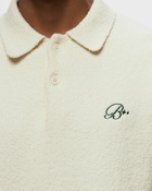 Bstn Brand Team Boucle Polo Beige - Mens - Polos