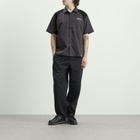 Neighborhood Men's Classic 2-Tone Short Sleeve Work Shirt 2 in Black