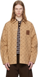Casablanca Beige Monogram Workwear Jacket