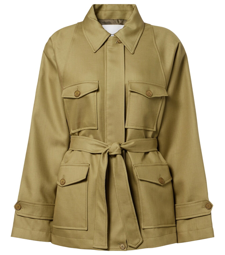 Photo: The Frankie Shop Kelia belted padded jacket