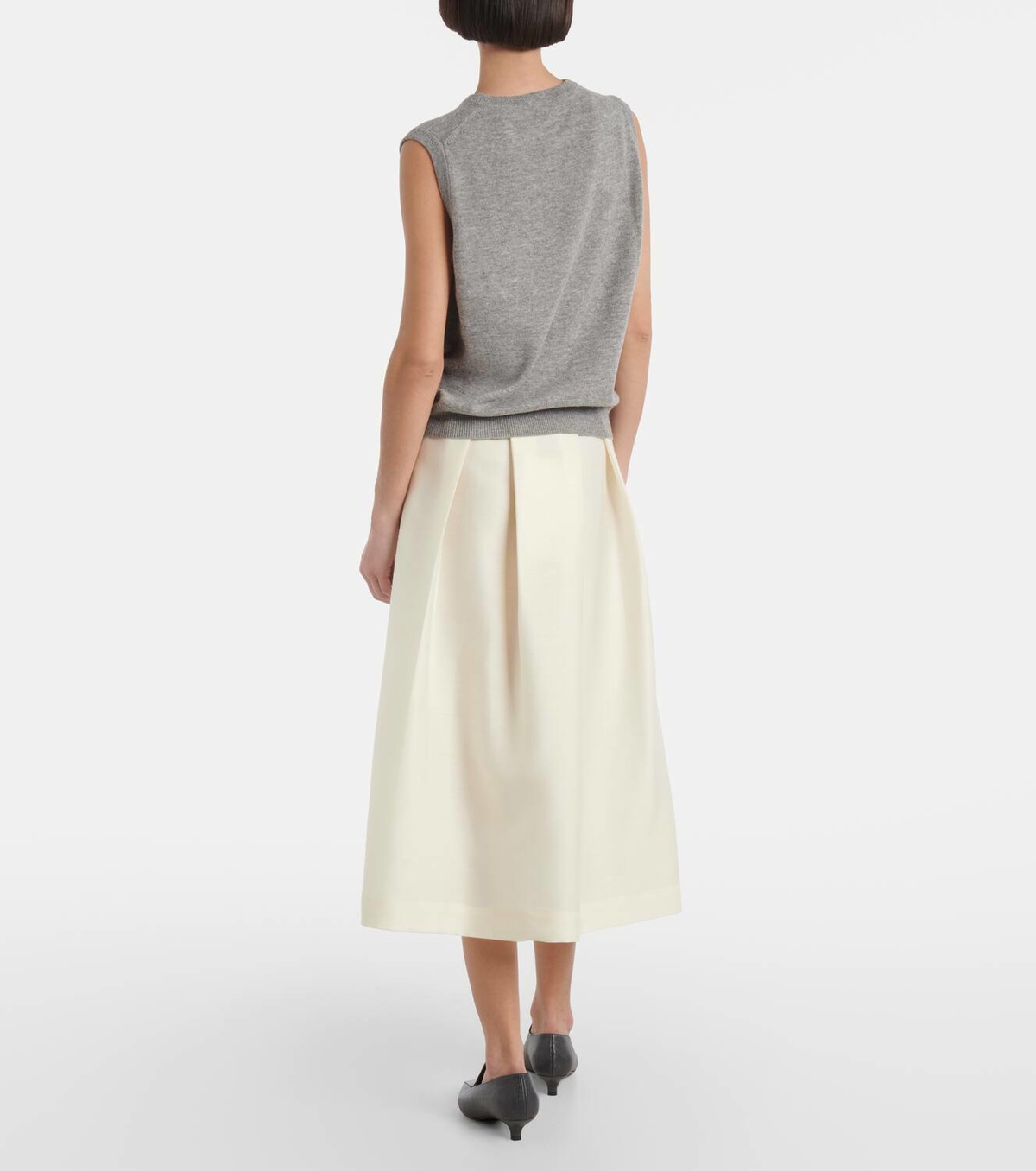 Jardin des Orangers Cashmere and wool sweater vest