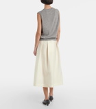 Jardin des Orangers Cashmere and wool sweater vest