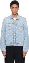 Casablanca Blue Pearl Denim Jacket