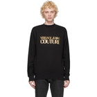 Versace Jeans Couture Black Logo Sweatshirt