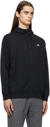 Nike Black Sportswear Club Full-Zip Hoodie