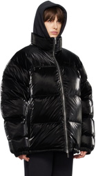 VTMNTS Black Puffer Down Jacket