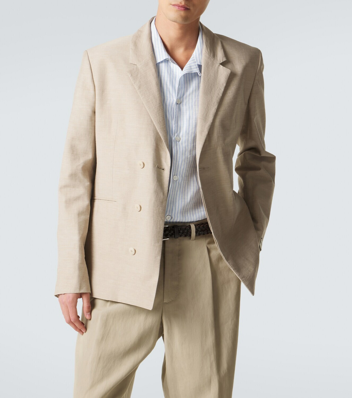 Jacquemus Melo linen-blend twill blazer