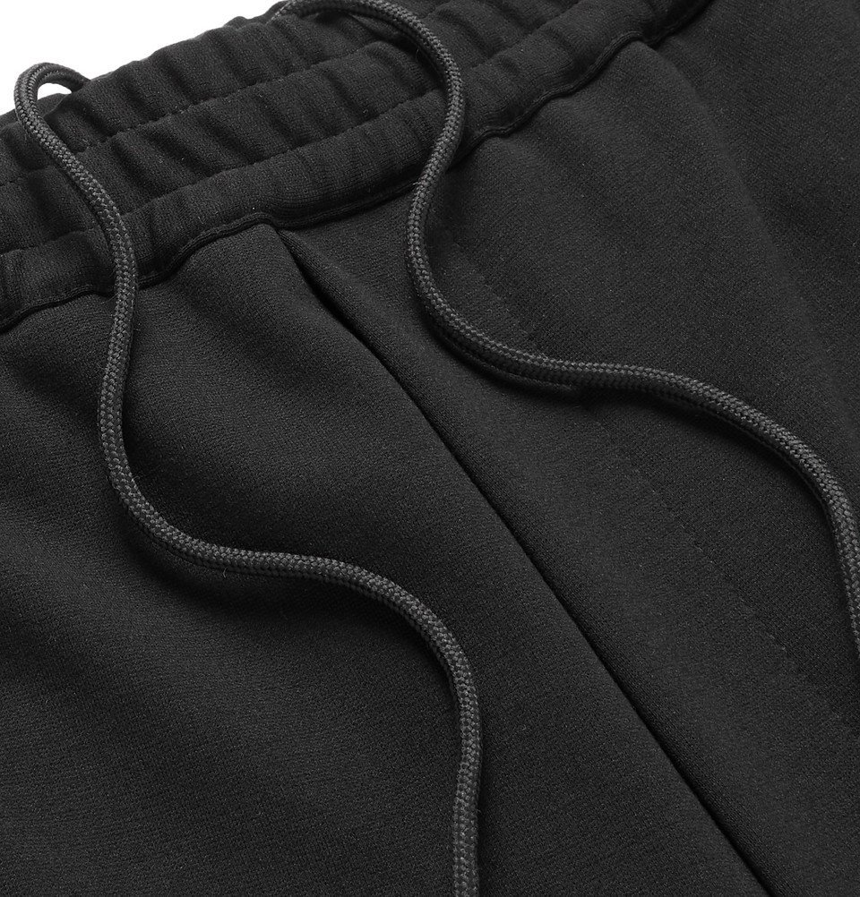 McQ Alexander McQueen - Wide-Leg Striped Woven Shorts - Men - Black