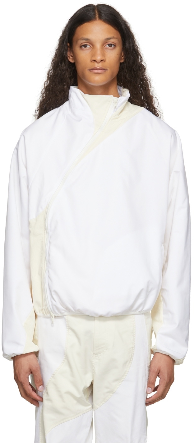 Post Archive Faction (PAF) White & Yelleo 4.0+ Technical Right Jacket