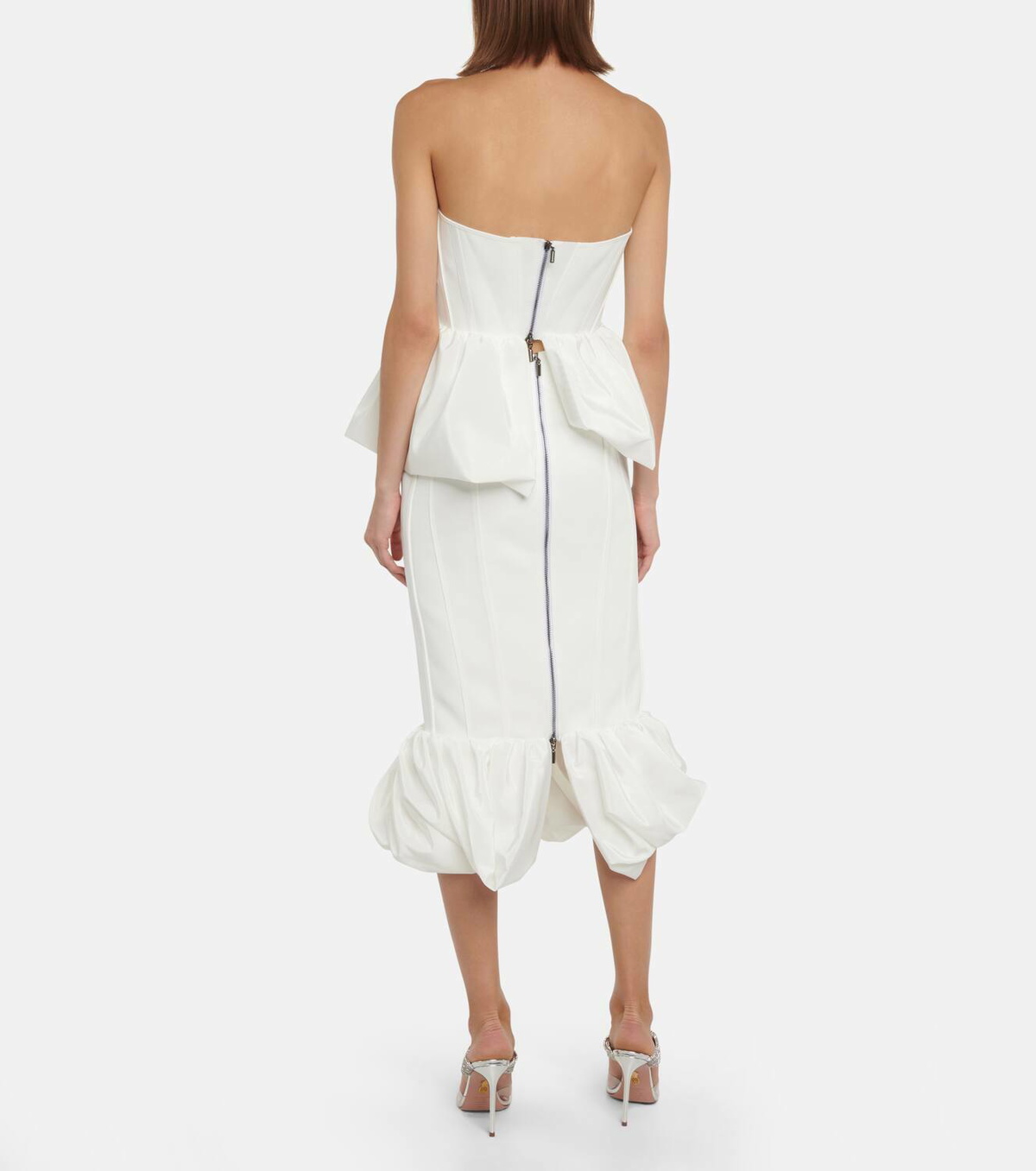 Maticevski Vindicate crêpe midi skirt