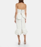 Maticevski Vindicate crêpe midi skirt