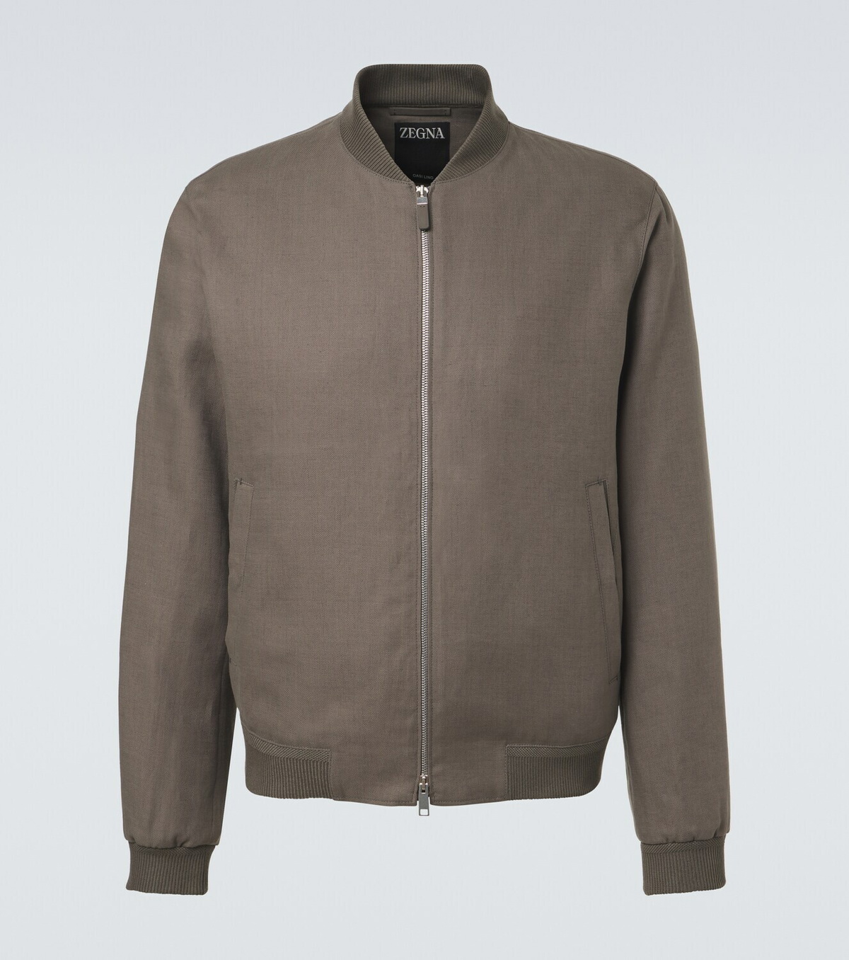Zegna Linen bomber jacket