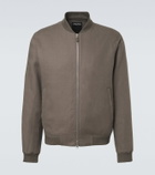 Zegna Linen bomber jacket