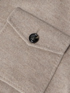 Kiton - Wool and Cashmere-Blend Overshirt - Neutrals
