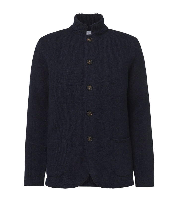 Photo: Eleventy Wool and cashmere-blend cardigan