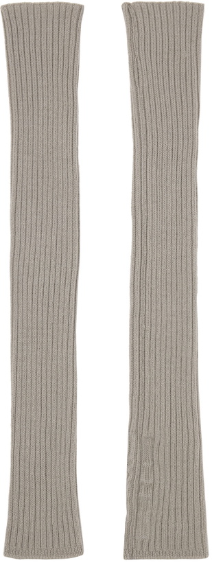 Photo: Rick Owens Off-White Porterville Ribbed Arm Warmers