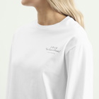 Cecilie Bahnsen Women's Lily Long Sleeve T-Shirt in White/Red
